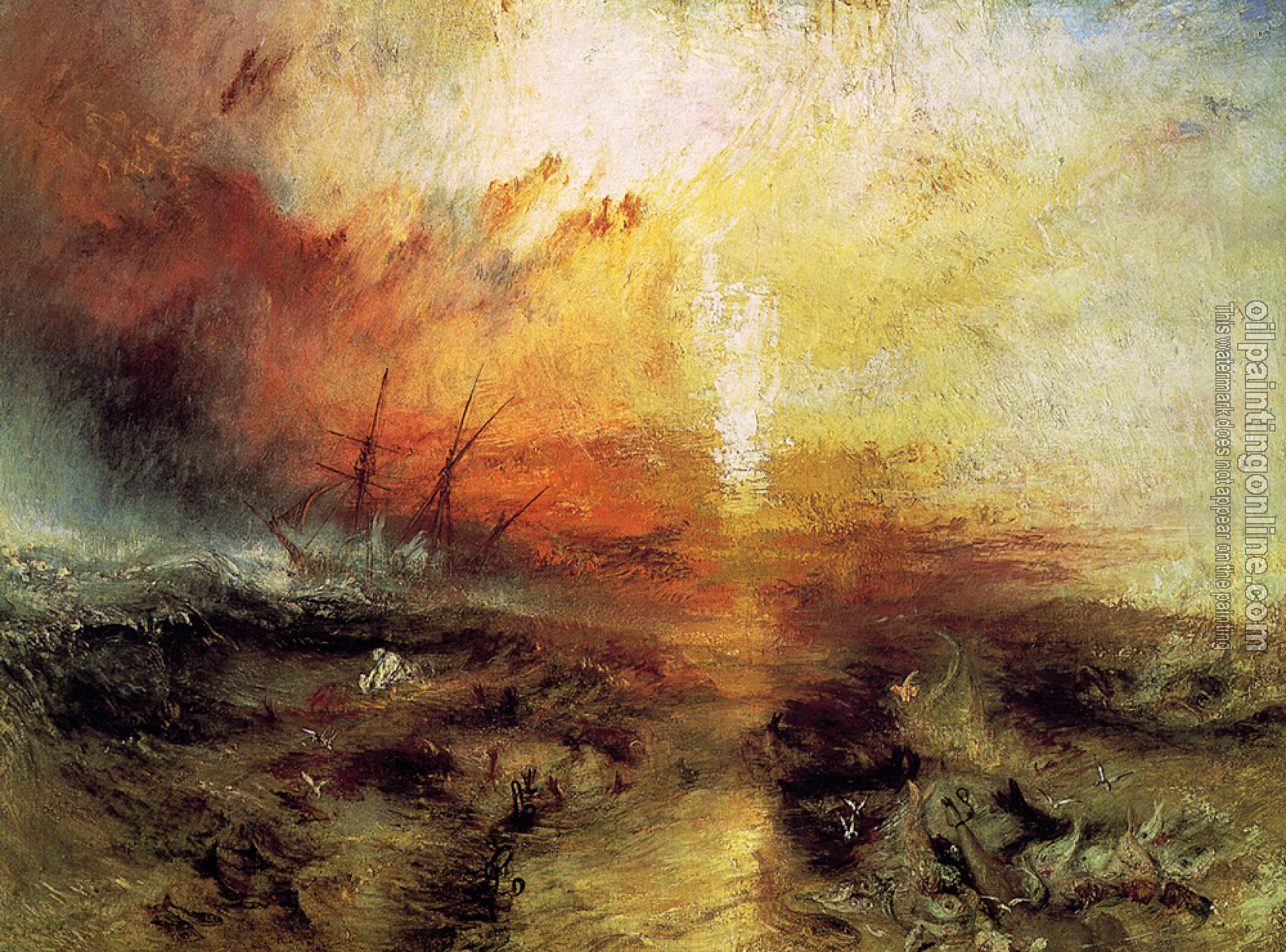 Turner, Joseph Mallord William - The Slave Ship